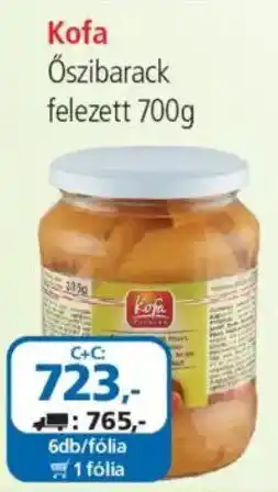 ÁRKLUB Kofa öszibarack ajánlat