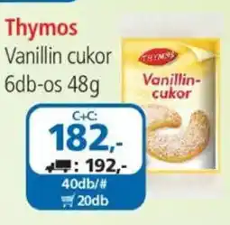 ÁRKLUB Thymos vanillin cukor ajánlat