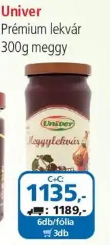 ÁRKLUB Univer prémium lekvár ajánlat