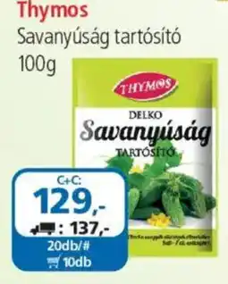 ÁRKLUB Thymos savanyúság tartósító ajánlat