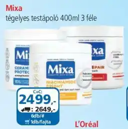 ÁRKLUB Mixa tégyelyes testápoló ajánlat