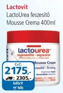 ÁRKLUB Lactovit lactourea regeneráló reparátor ajánlat