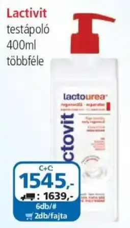 ÁRKLUB Lactovit testápoló ajánlat