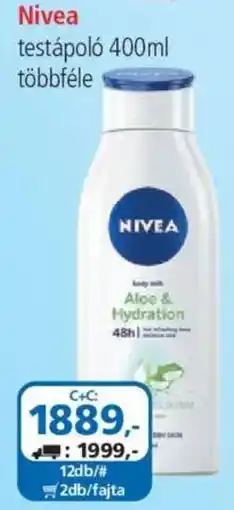 ÁRKLUB Nivea testápoló ajánlat