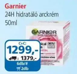 ÁRKLUB Garnier 24H hidratáló arckrém ajánlat