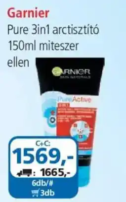 ÁRKLUB Garnier pure 3in1 arctisztító ajánlat