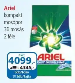 ÁRKLUB Ariel kompakt mosópor ajánlat