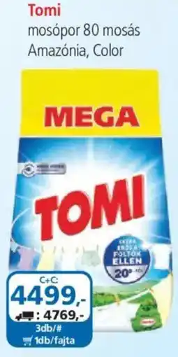 ÁRKLUB Tomi mosópor ajánlat