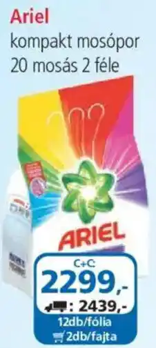 ÁRKLUB Ariel kompakt mosópor ajánlat
