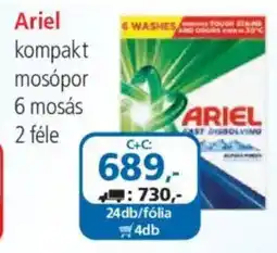 ÁRKLUB Ariel kompakt mosópor ajánlat