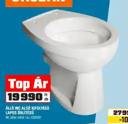 OBI Grosan álló wc alsó kifolyású lapos öblítésű ajánlat
