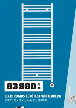 OBI Winterberg elektromos fűtőtest ajánlat
