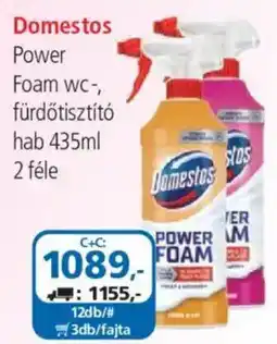 ÁRKLUB Domestos power foam wc- ajánlat