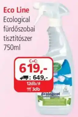ÁRKLUB Eco Line fűrdszobai tisztítószer ajánlat
