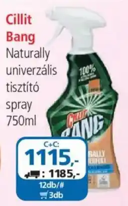ÁRKLUB Cillit Bang naturally univerzalis tisztito spray ajánlat