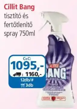 ÁRKLUB Cillit Bang tisztító és fertőtlenítő spray ajánlat