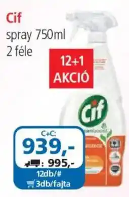 ÁRKLUB Cif spray ajánlat