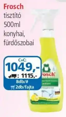 ÁRKLUB Frosch tisztító konyhai, fürdőszobai ajánlat