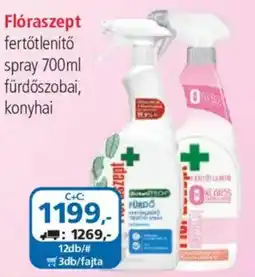 ÁRKLUB Flóraszept fertőtlenítő spray ajánlat