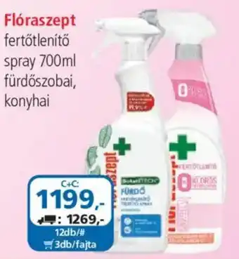 ÁRKLUB Flóraszept fertőtlenítő spray ajánlat