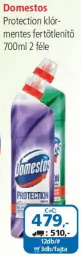 ÁRKLUB Domestos protection klórmementes fertőtlenítő ajánlat