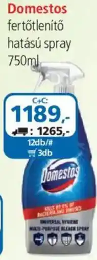 ÁRKLUB Domestos fertőtlenítő hatású spray ajánlat