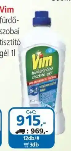 ÁRKLUB Vim fürdőszobai tisztító gel ajánlat