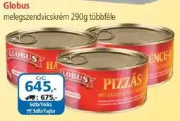 ÁRKLUB Globus melegszendvicskrém ajánlat