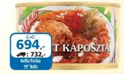 ÁRKLUB Káposzta ajánlat