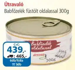 ÁRKLUB Útravalo babfőzelék füstölt oldalassal ajánlat