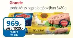 ÁRKLUB Grande tonhaltörzs ajánlat