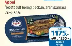 ÁRKLUB Appel filézett sült hering pácban, aranybarnára sütve ajánlat