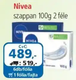 ÁRKLUB Nivea szappan ajánlat