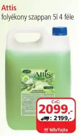 ÁRKLUB Attis folyékony szappan ajánlat