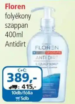 ÁRKLUB Floren folyékony szappan ajánlat