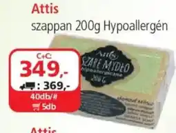 ÁRKLUB Attis szappan ajánlat