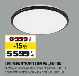 OBI Engon led mennyezeti lámpa ajánlat