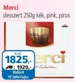 ÁRKLUB Merci desszert ajánlat