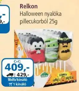 ÁRKLUB Relkon halloween nyalóka ajánlat