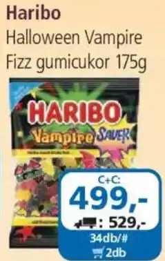 ÁRKLUB Haribo halloween vampire fizz gumi ajánlat