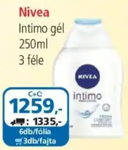 ÁRKLUB Nivea intimo gél ajánlat