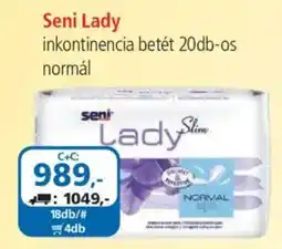 ÁRKLUB Seni lady inkontinencia betét ajánlat