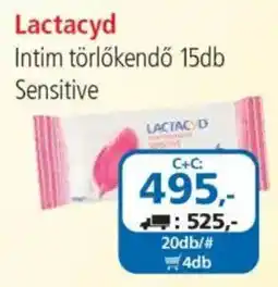 ÁRKLUB Lactacyd intim törölköndö ajánlat