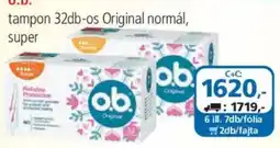 ÁRKLUB ob tampon 32db-os Original normál, super ajánlat