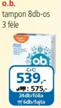 ÁRKLUB ob tampon 8db-os ajánlat