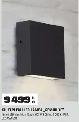 OBI Gemini xf kültéri fali led lámpa ajánlat