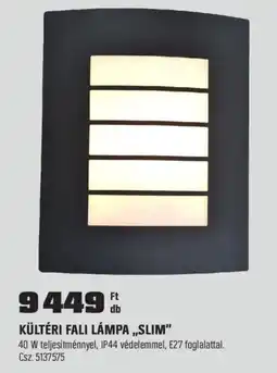 OBI Slim kültéri fali lámpa ajánlat