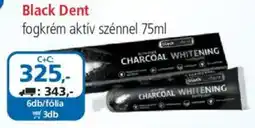 ÁRKLUB Black Dent fogkrém ajánlat