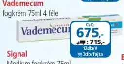 ÁRKLUB Vademecum fogkrém ajánlat