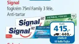 ÁRKLUB Signal fogkrém ajánlat